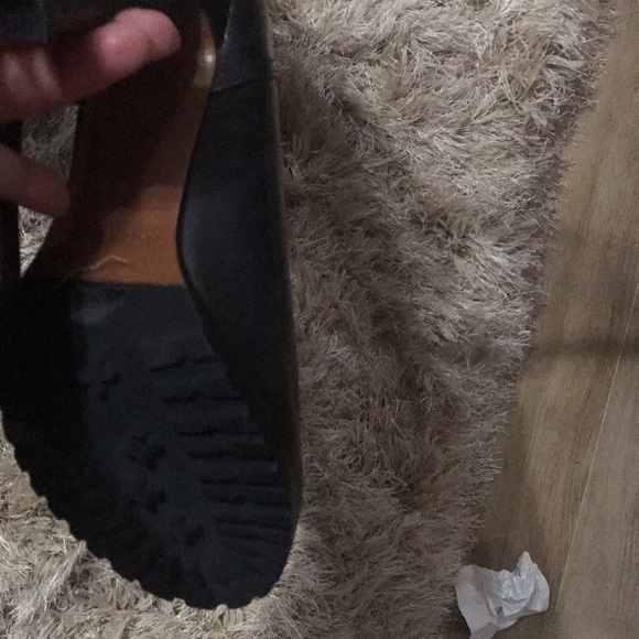 RACHEL ZOE NWT REAL LEATHER KNEE HIGH PLATFORM LUG SOLE BOOTS SIZE 8 - Picture 3 of 9